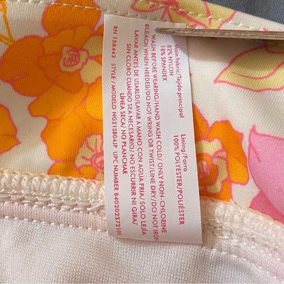 Juniors NWT Ninety-Nine Degrees Retro Bot Banded Hipster Swim Bottom Bikini XXL - Picture 4 of 7